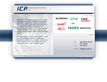 Tablet Screenshot of icp-praha.cz
